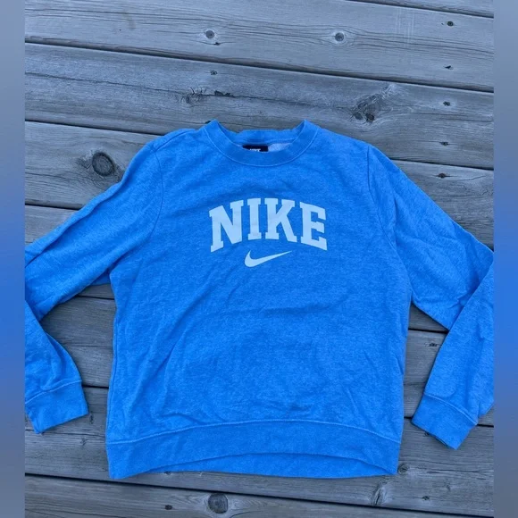 Blue Nike crewneck - Picture 1 of 3